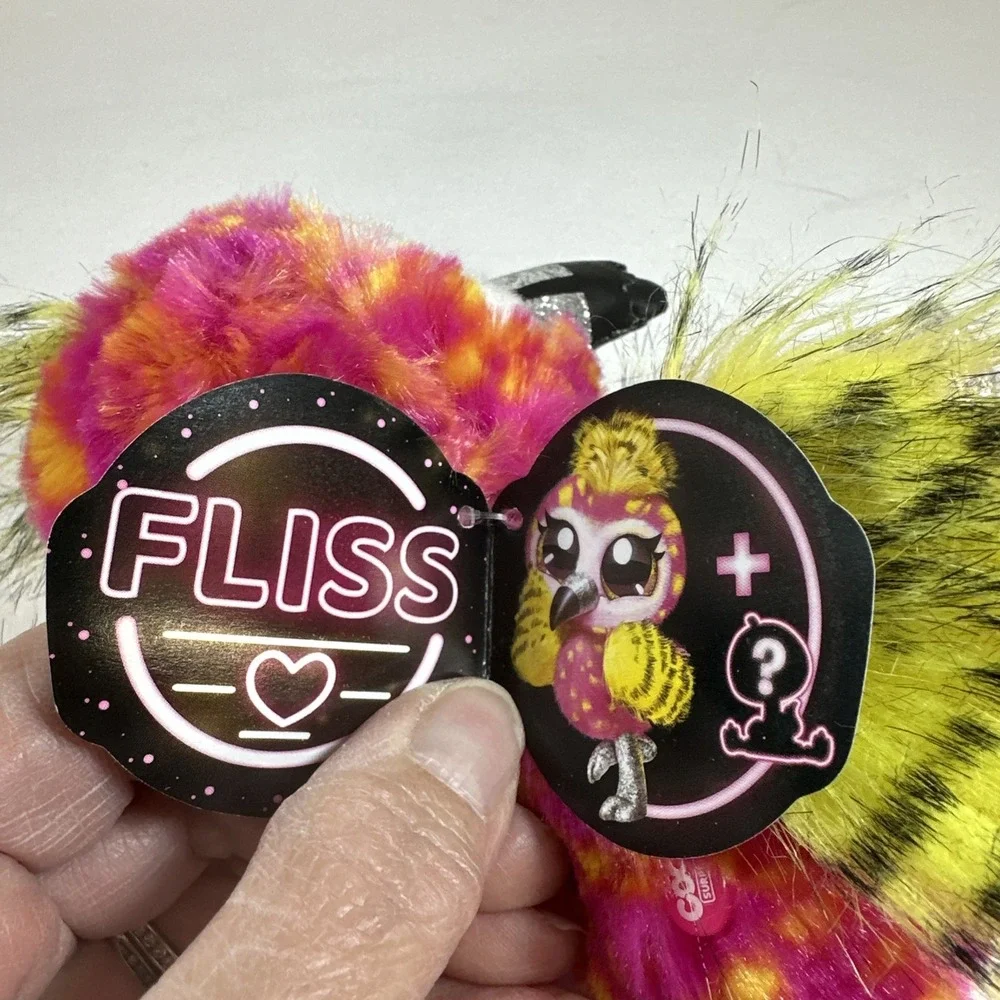 Zuru‎ Coco Surprise Plush Neon Fliss Flamingo Bird Stuffed Animal W/ Tags